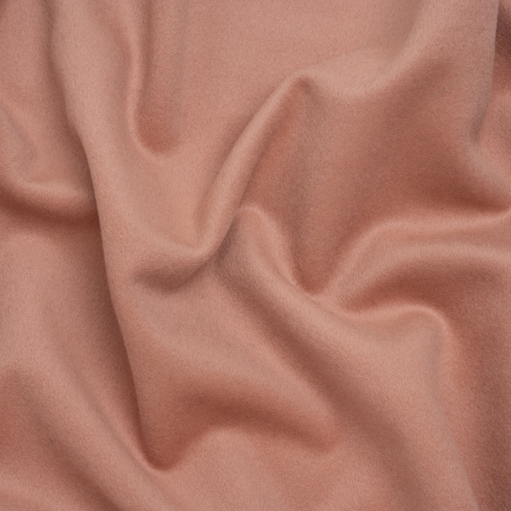 Brushed Wool Blend Coating - Dusty Rose - Deadstock Brushed Wool Blend Coating - Dusty Rose - Deadstock