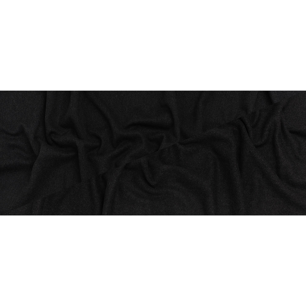 Brushed Wool Herringbone Twill Double Faced Coating - Heathered Charcoal - Deadstock Full Brushed Wool Herringbone Twill Double Faced Coating - Heathered Charcoal - Deadstock Full