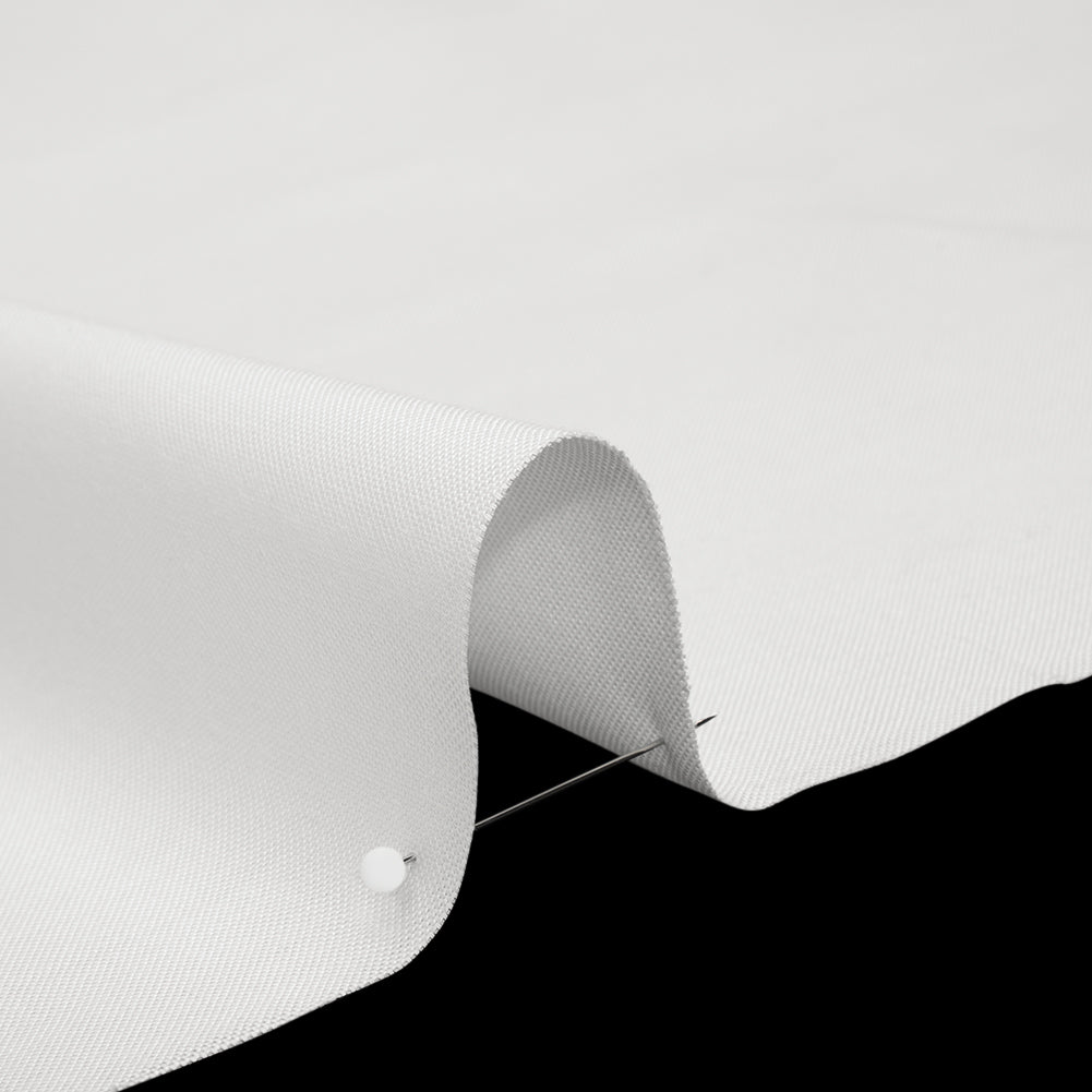 Cotton Oxford Shirting - Soft White - Deadstock Detail Cotton Oxford Shirting - Soft White - Deadstock Detail