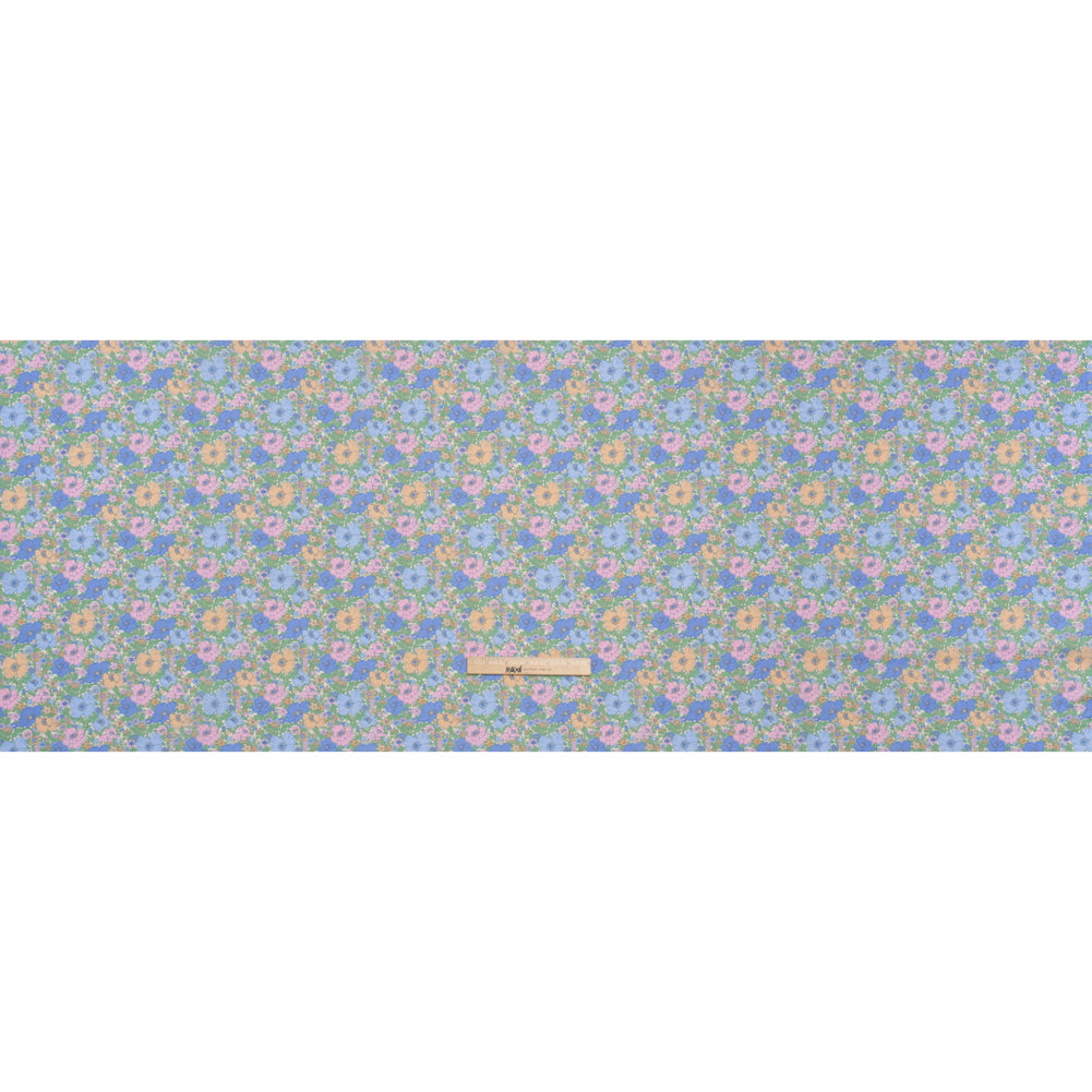 Liberty Fabrics Tana Lawn® - Meadow Song Multi Pastel - Light Blue, Baby Pink and Soft Green Flower Field - Full - Image 5 of 6 Liberty Fabrics Tana Lawn® - Meadow Song Multi Pastel - Light Blue, Baby Pink and Soft Green Flower Field - Full - Image 5 of 6