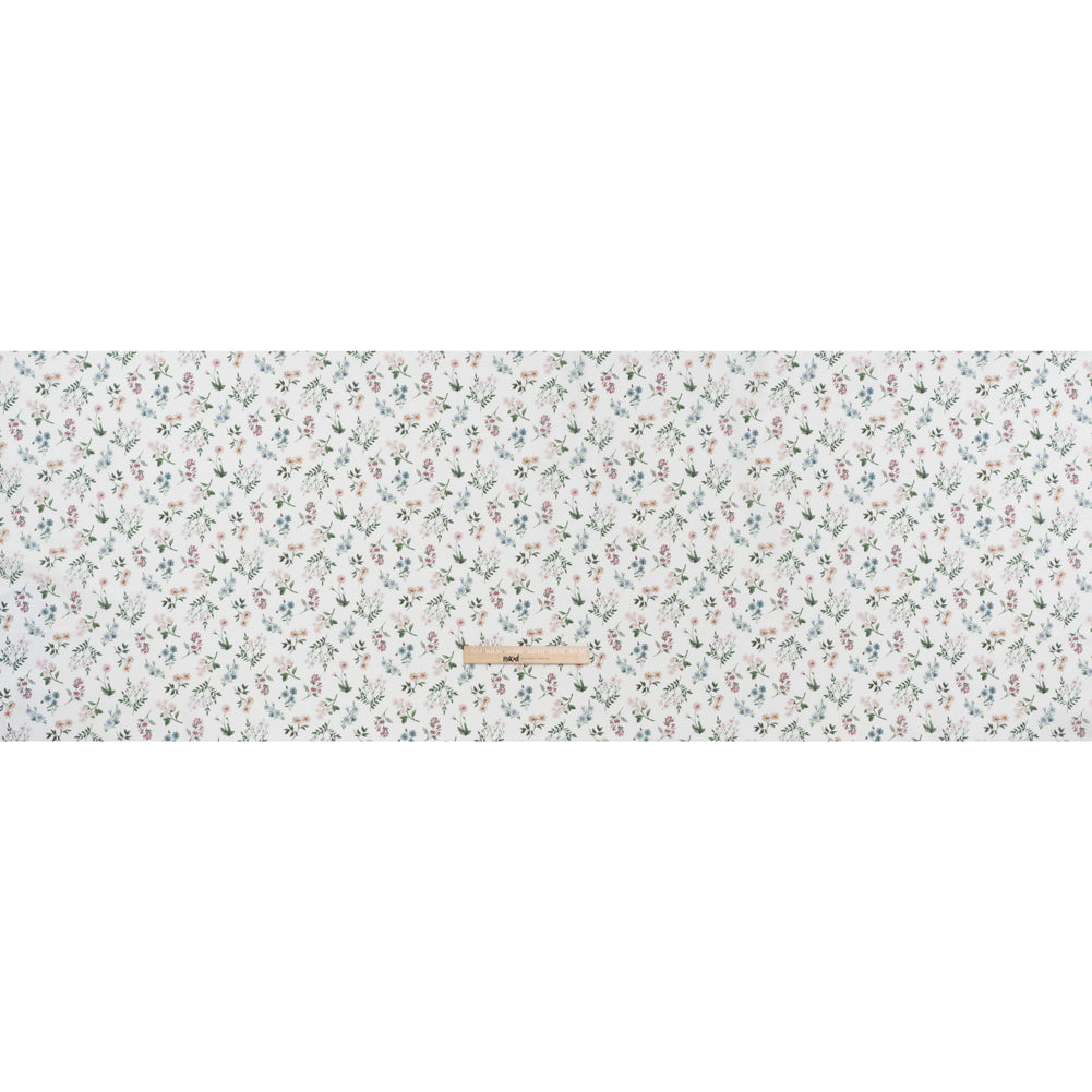 Liberty Fabrics Tana Lawn® - Annie Light Pink - Pink, White and Green Scattered Wildflowers - Full - Image 5 of 6 Liberty Fabrics Tana Lawn® - Annie Light Pink - Pink, White and Green Scattered Wildflowers - Full - Image 5 of 6