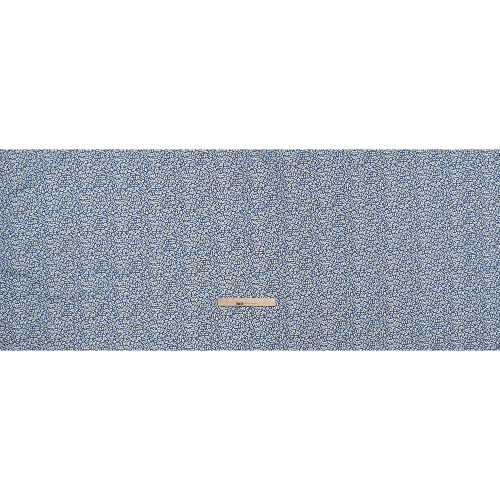 Liberty Fabrics Tana Lawn® - Feather Meadow Blue - Classic Blue and White Flowers and Leaves - Full - Image 5 of 6 Liberty Fabrics Tana Lawn® - Feather Meadow Blue - Classic Blue and White Flowers and Leaves - Full - Image 5 of 6