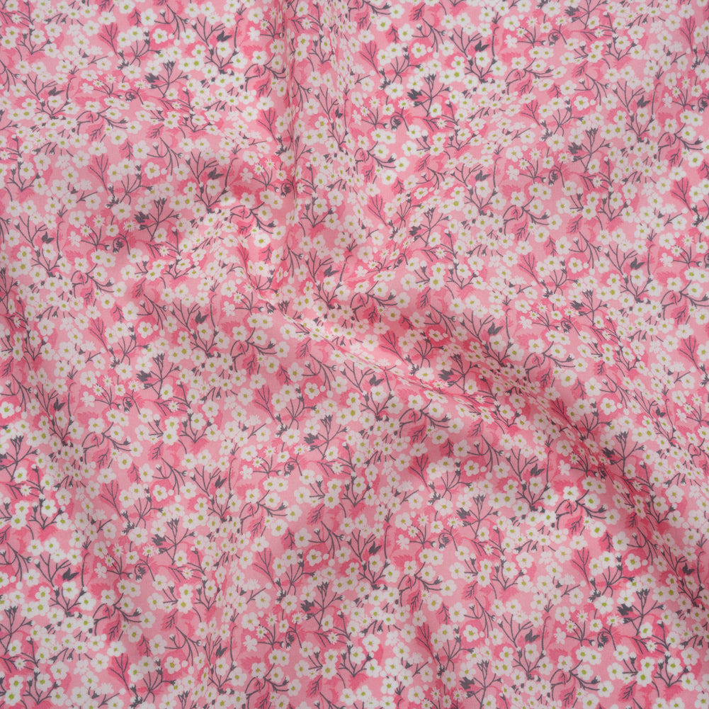 Liberty Fabrics Tana Lawn® - Mitsi Valeria Light Pink - Pale Pink Cherry Blossoms Liberty Fabrics Tana Lawn® - Mitsi Valeria Light Pink - Pale Pink Cherry Blossoms