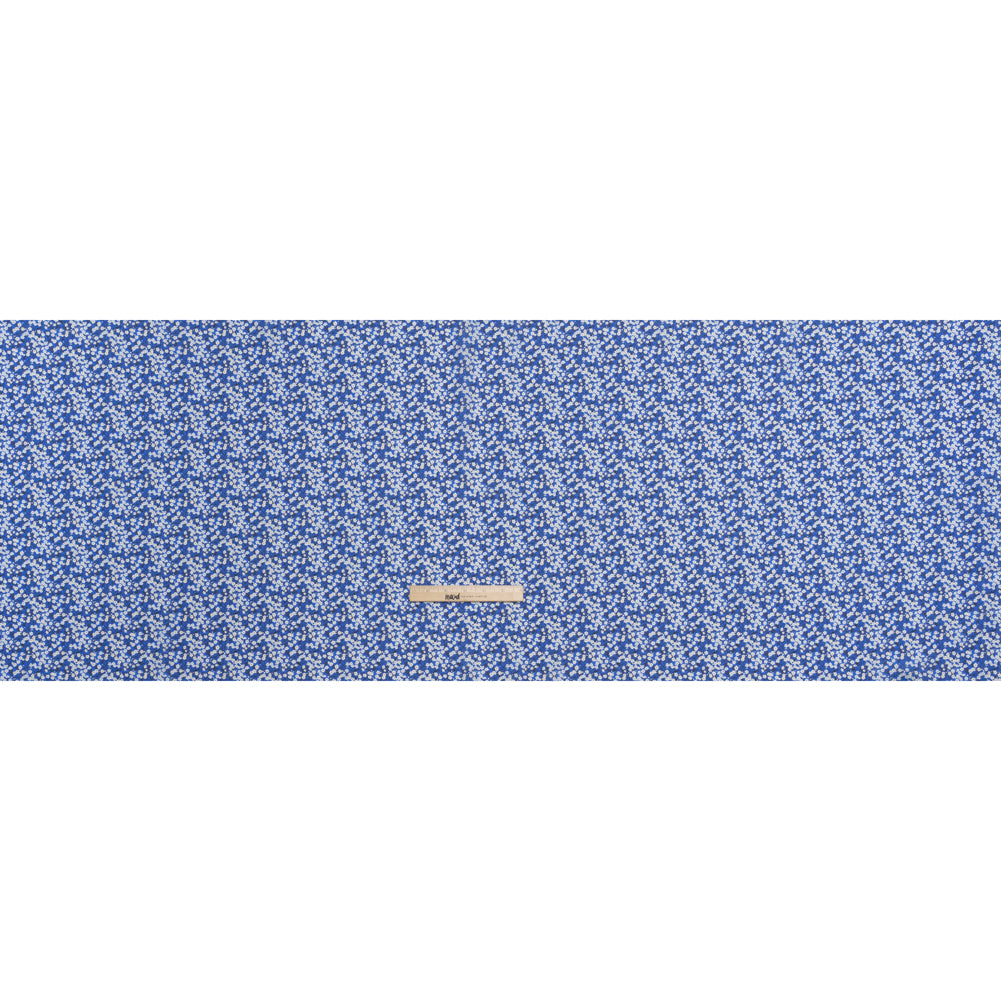 Liberty Fabrics Tana Lawn® - Mitsi Valeria Dark Blue - Cobalt and Navy Cherry Blossoms Full Liberty Fabrics Tana Lawn® - Mitsi Valeria Dark Blue - Cobalt and Navy Cherry Blossoms Full