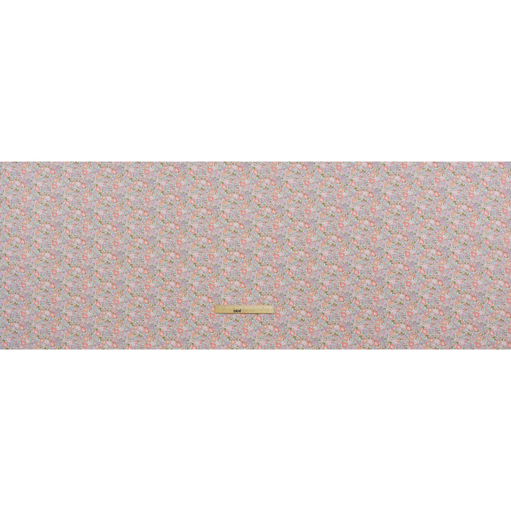 Liberty Fabrics Tana Lawn® - Michelle Light Pink - Baby Pink, Lavender and Light Blue Floral - Full Liberty Fabrics Tana Lawn® - Michelle Light Pink - Baby Pink, Lavender and Light Blue Floral - Full