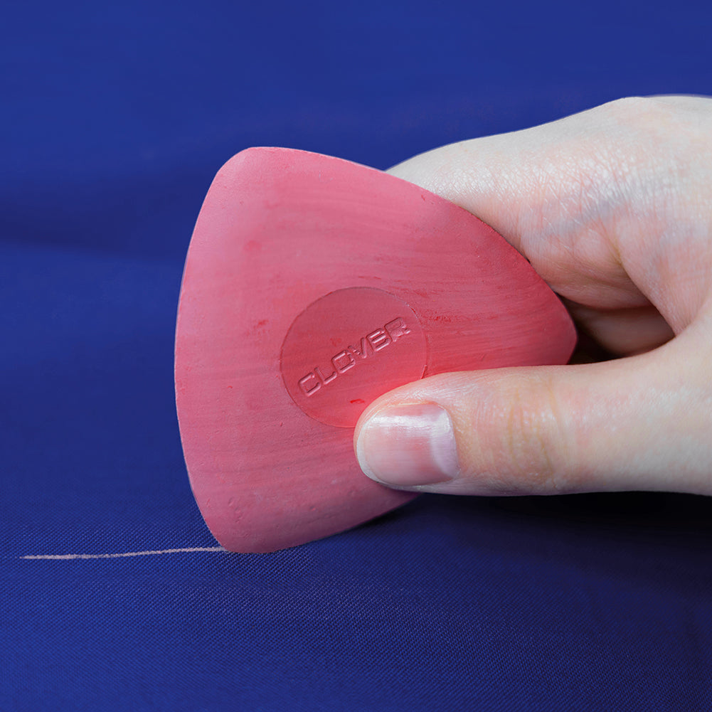 Clover Triangle Tailor's Chalk - Red - Packaged Clover Triangle Tailor's Chalk - Red - Packaged