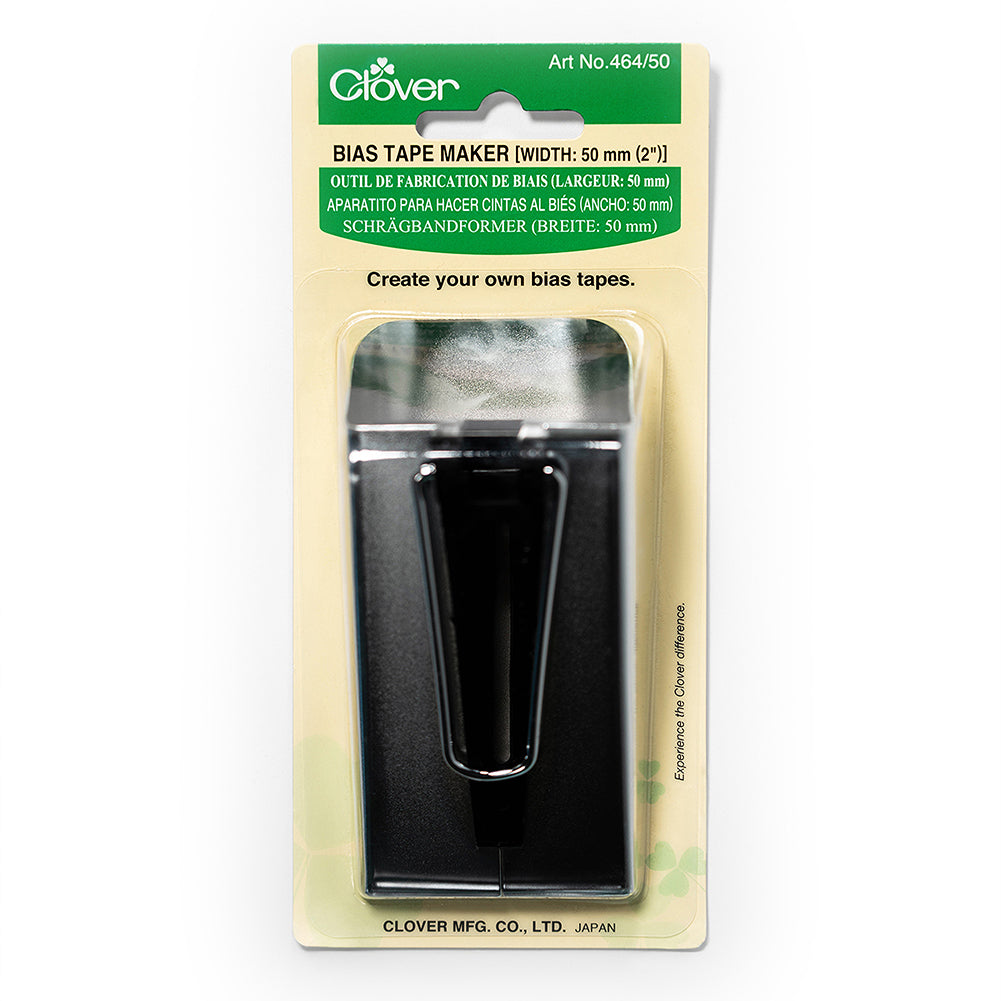 Clover Bias Tape Maker - 50mm/2" Drape Clover Bias Tape Maker - 50mm/2" Drape