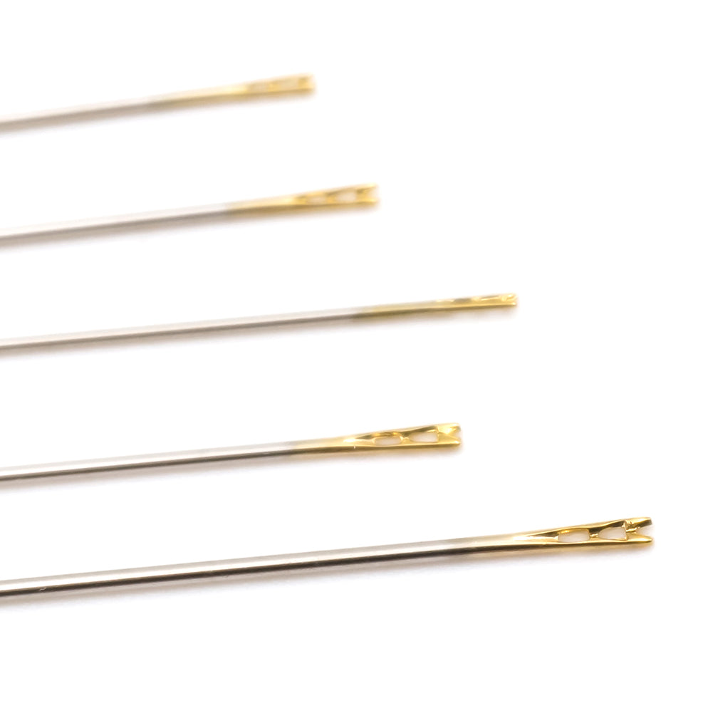 Clover Self Threading Hand Sewing Needles - Assorted Sizes - 5 ct Clover Self Threading Hand Sewing Needles - Assorted Sizes - 5 ct