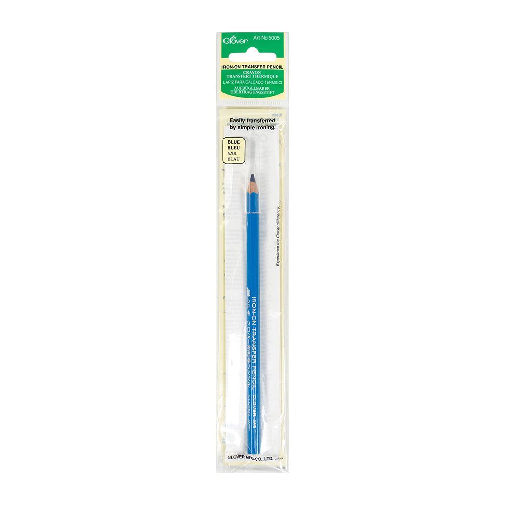Clover Iron-on Transfer Pencil - Blue Clover Iron-on Transfer Pencil - Blue