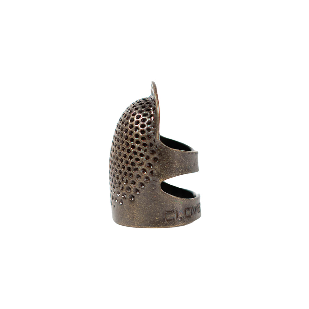 Clover Open Sided Metal Thimble - Small Folded Clover Open Sided Metal Thimble - Small Folded