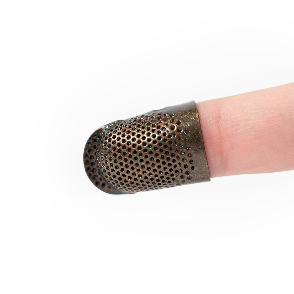 Clover Open Sided Metal Thimble - Small Full Clover Open Sided Metal Thimble - Small Full