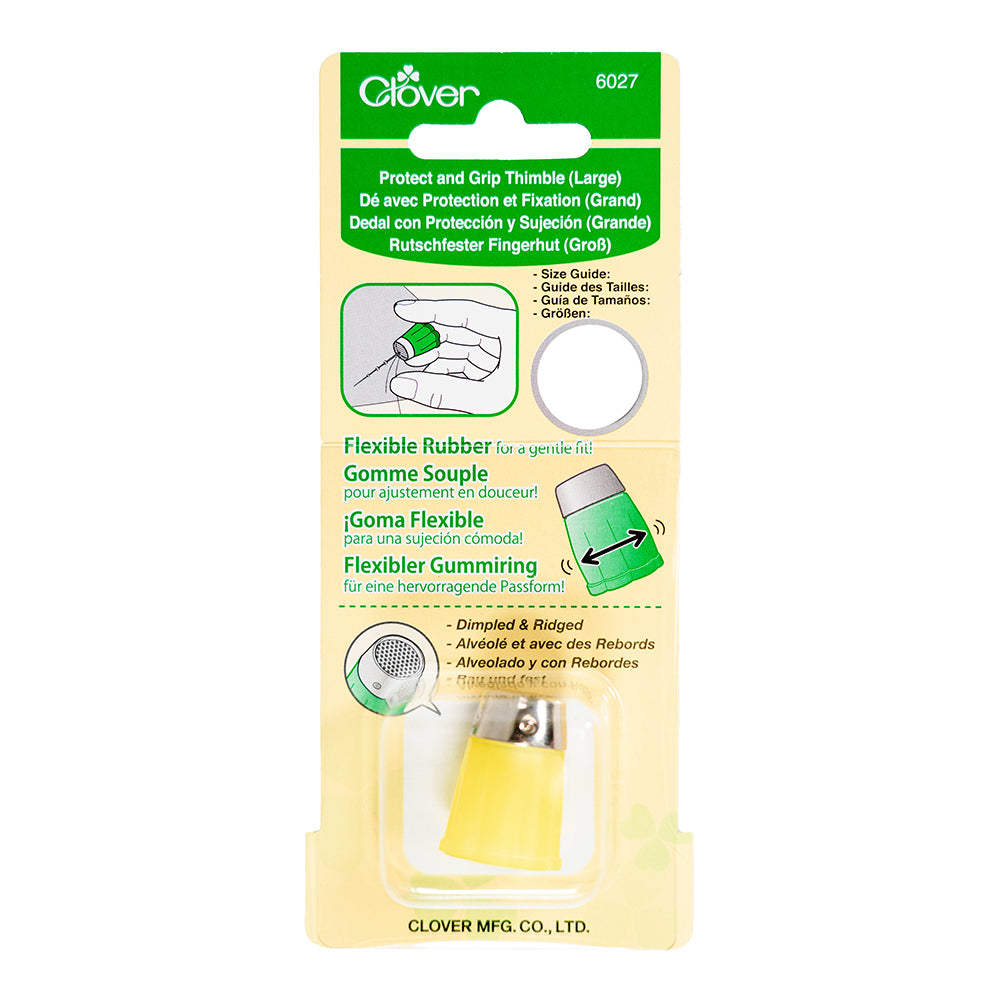Clover Protect and Grip Thimble - Large Folded Clover Protect and Grip Thimble - Large Folded