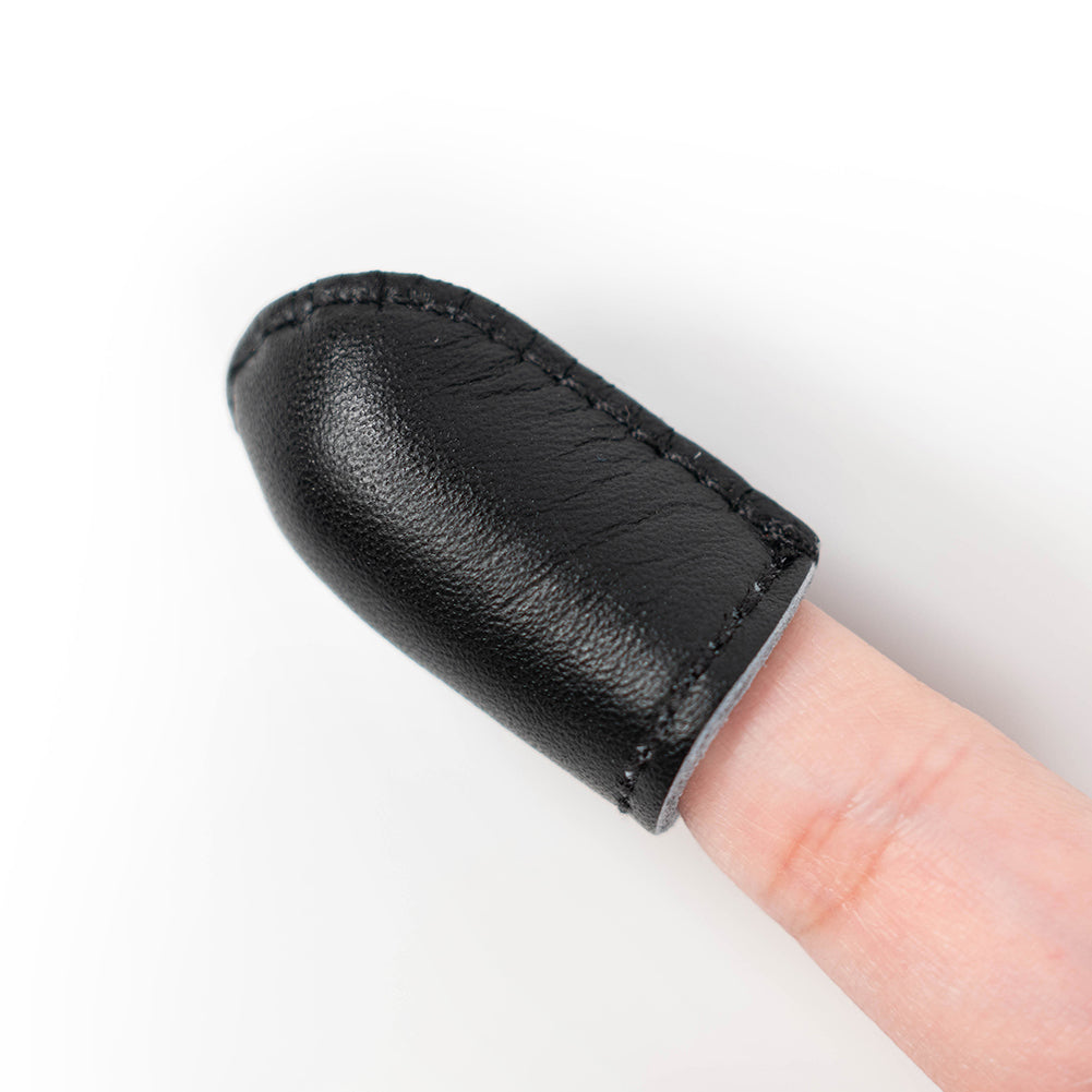 Natural Fit Leather Thimble - Limited Edition Black and Gold - Small - Full - Image 4 of 4 Natural Fit Leather Thimble - Limited Edition Black and Gold - Small - Full - Image 4 of 4