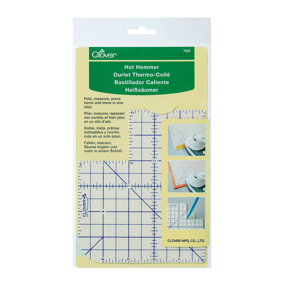 Clover Hot Hemmer Ruler Drape Clover Hot Hemmer Ruler Drape