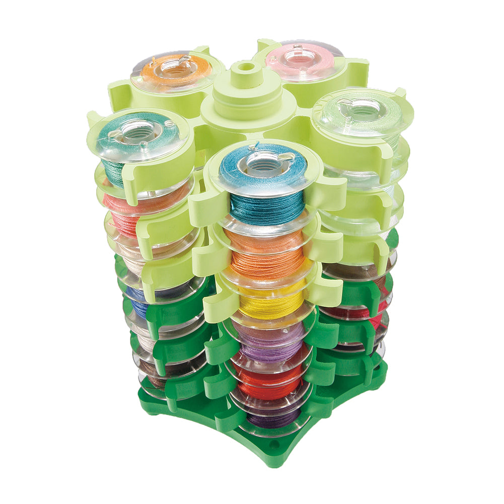 Clover Stack 'n' Store Bobbin Tower - Detail - Image 3 of 3 Clover Stack 'n' Store Bobbin Tower - Detail - Image 3 of 3