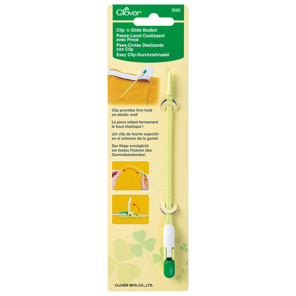 Clover Clip 'n' Glide Bodkin - Elastic Threader Clover Clip 'n' Glide Bodkin - Elastic Threader