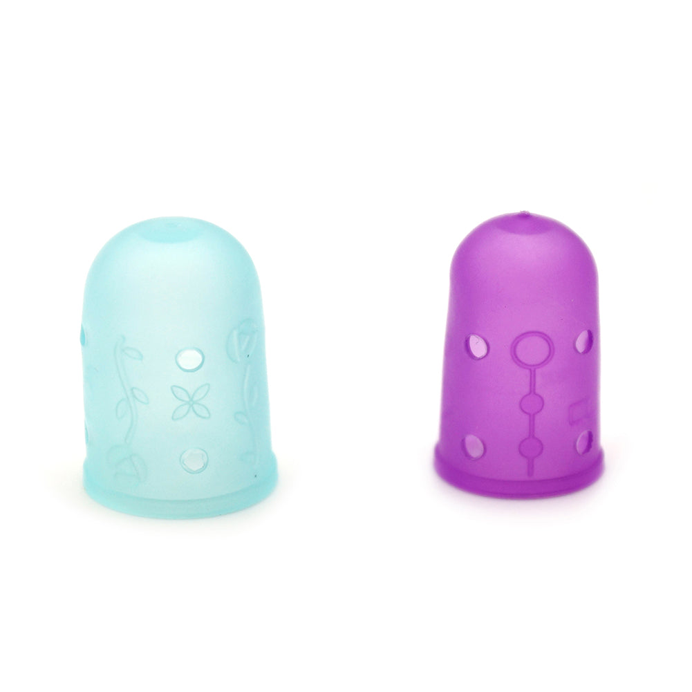 Clover I Sew for Fun Flexible Rubber Thimble Set Folded Clover I Sew for Fun Flexible Rubber Thimble Set Folded
