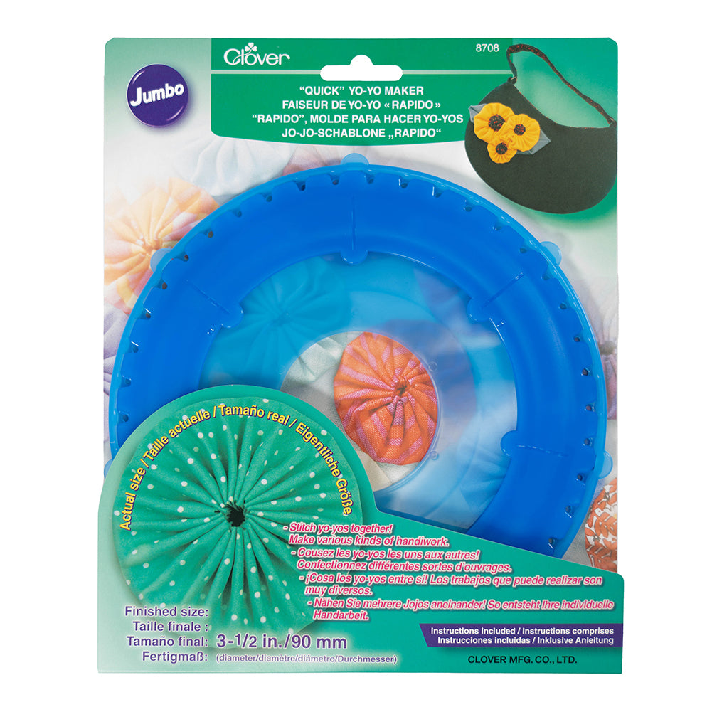 Clover Quick Yo-Yo Maker - Jumbo 3.5"/90mm - Folded Clover Quick Yo-Yo Maker - Jumbo 3.5"/90mm - Folded