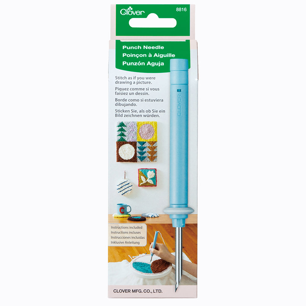 Clover Punch Needle for Medium to Bulky Weight Yarn Detail Clover Punch Needle for Medium to Bulky Weight Yarn Detail