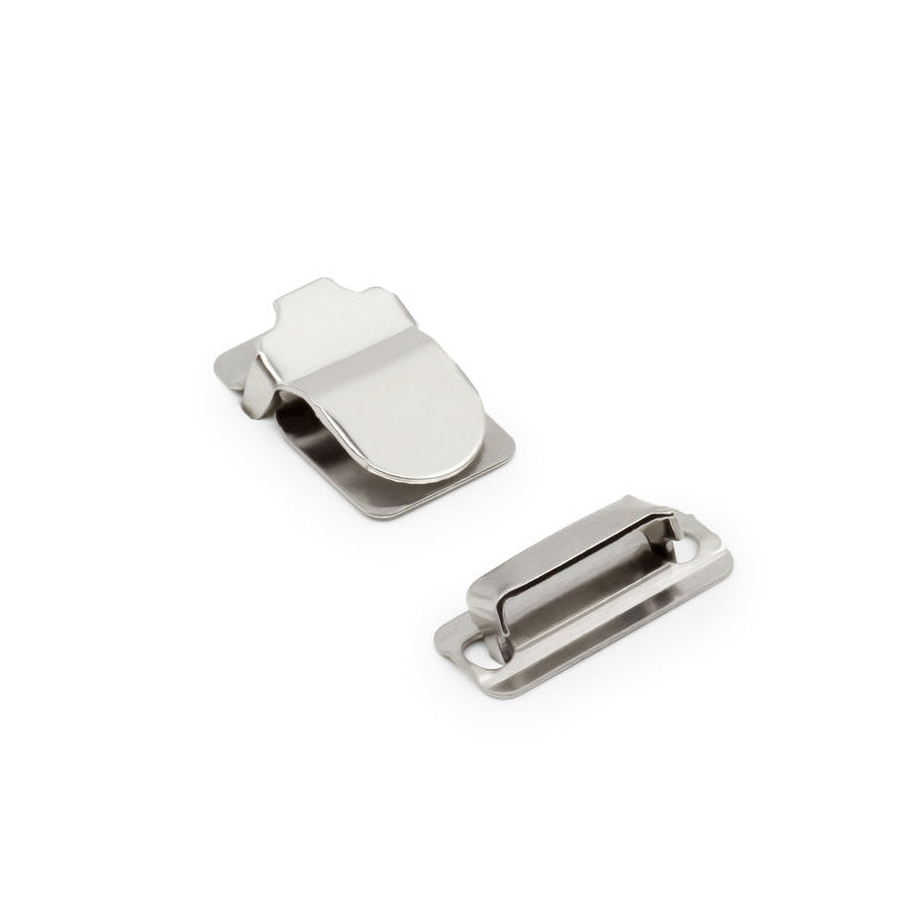 Dritz No-Sew Wide Hook & Eye Closures - Nickel - 4 Sets Folded Dritz No-Sew Wide Hook & Eye Closures - Nickel - 4 Sets Folded