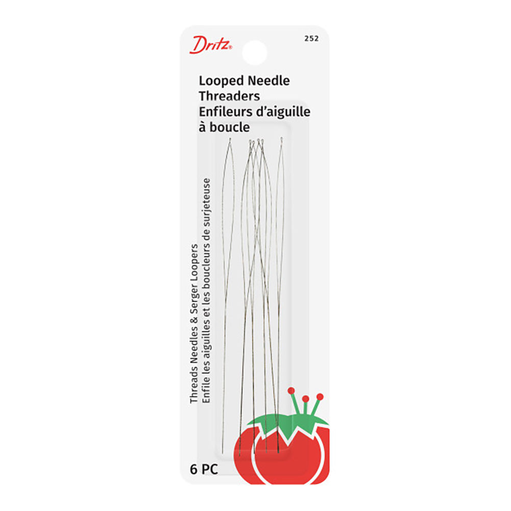 Dritz Looped Needle Threader - Silver - 6 ct Dritz Looped Needle Threader - Silver - 6 ct