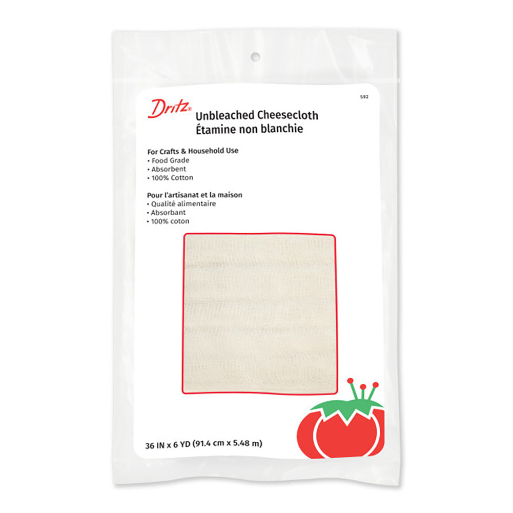 Dritz Cheesecloth - Unbleached - 36" x 6yds Dritz Cheesecloth - Unbleached - 36" x 6yds