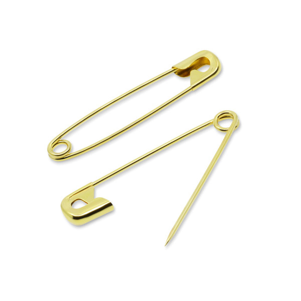 Dritz Quilter's Brass Basting Safety Pins - 2" Gilt - 20pc Folded Dritz Quilter's Brass Basting Safety Pins - 2" Gilt - 20pc Folded