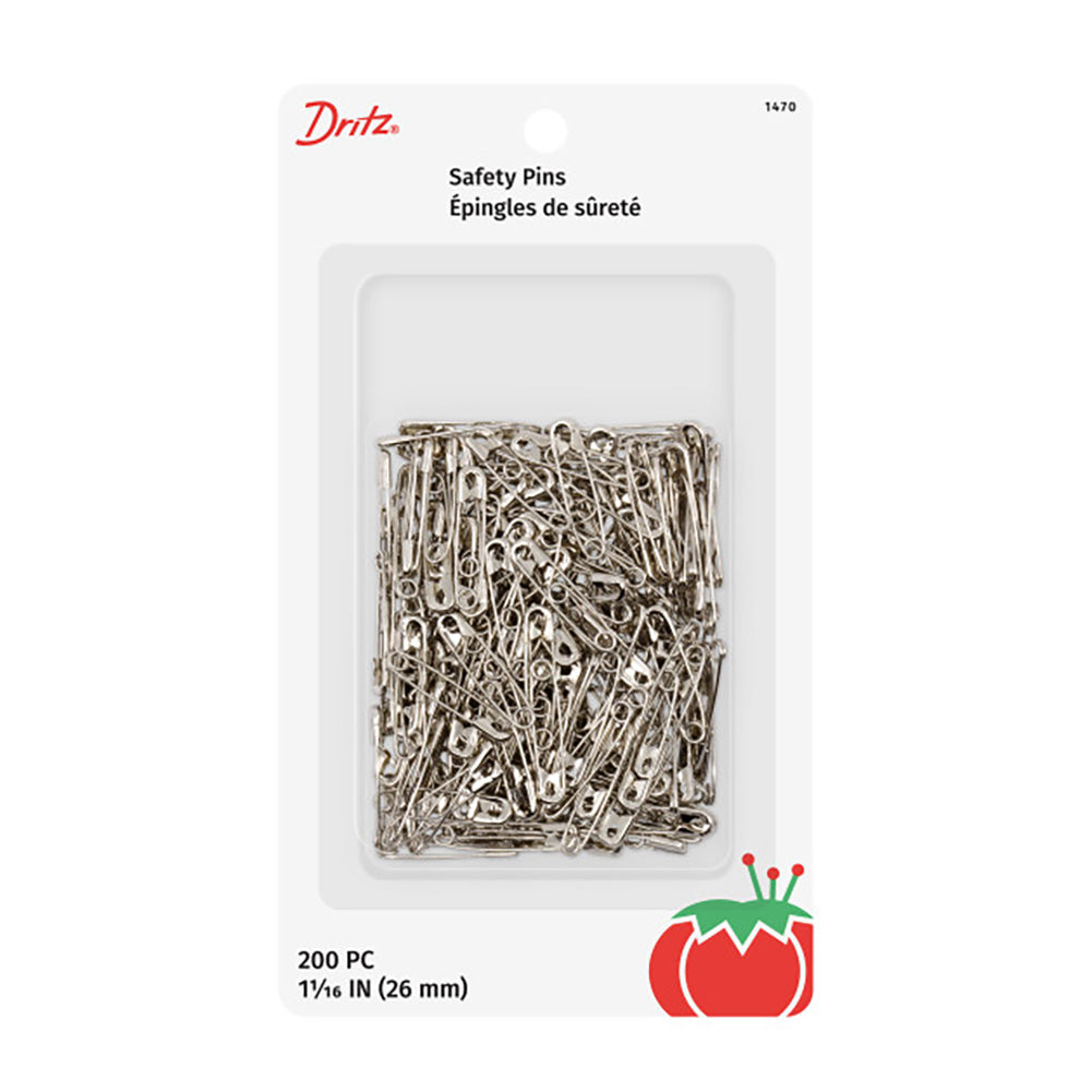 Dritz Safety Pins - 1.0625" Nickel - 200ct Dritz Safety Pins - 1.0625" Nickel - 200ct