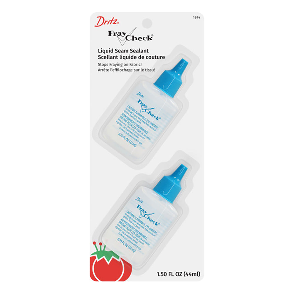 Dritz Fray Check® Liquid Seam Sealant - 0.75 FL OZ - 2 PC Dritz Fray Check® Liquid Seam Sealant - 0.75 FL OZ - 2 PC