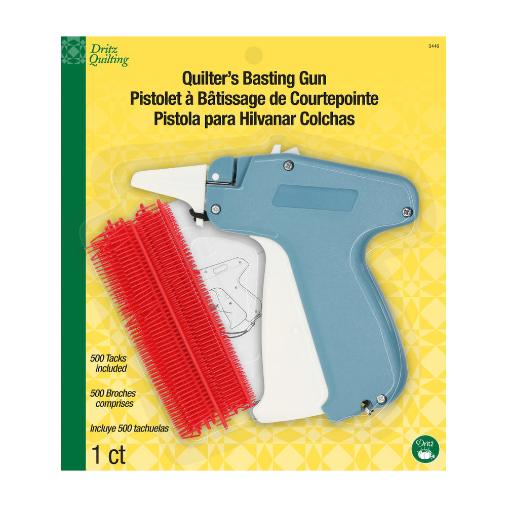 Dritz Quilter's Basting Gun with 500 Tacks Dritz Quilter's Basting Gun with 500 Tacks