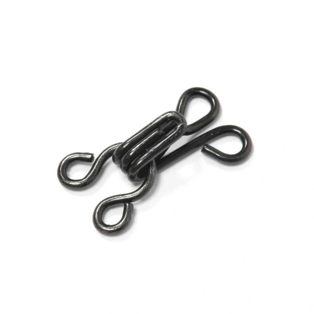 Prym Hooks & Eyes - Black Size 3 - 12 Sets Folded Prym Hooks & Eyes - Black Size 3 - 12 Sets Folded