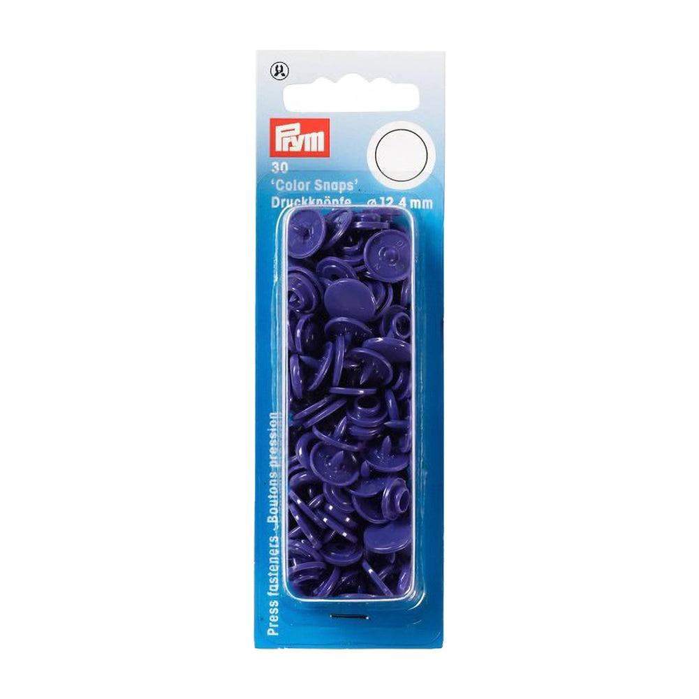Prym Color Snaps - Purple 12.4mm - 30pc Prym Color Snaps - Purple 12.4mm - 30pc