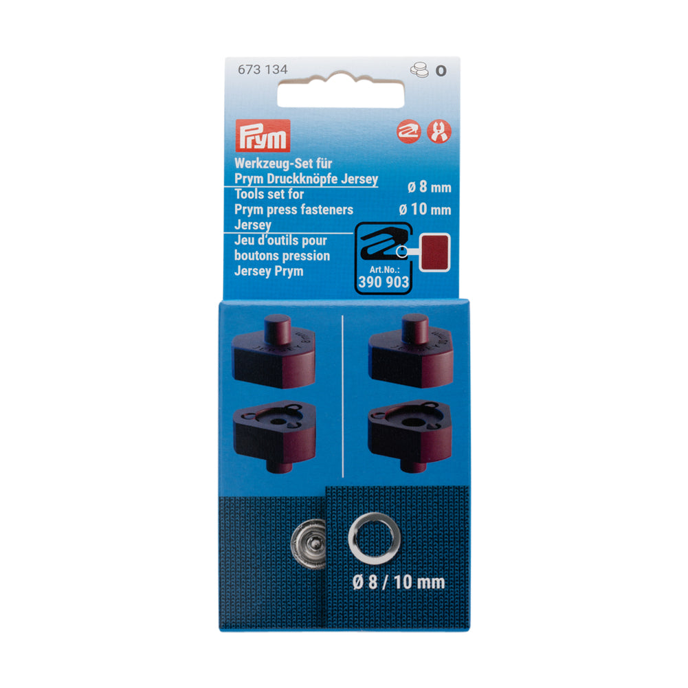 Prym VARIO Creative Tool Set for Jersey Press Fasteners - 8mm to 10mm Prym VARIO Creative Tool Set for Jersey Press Fasteners - 8mm to 10mm