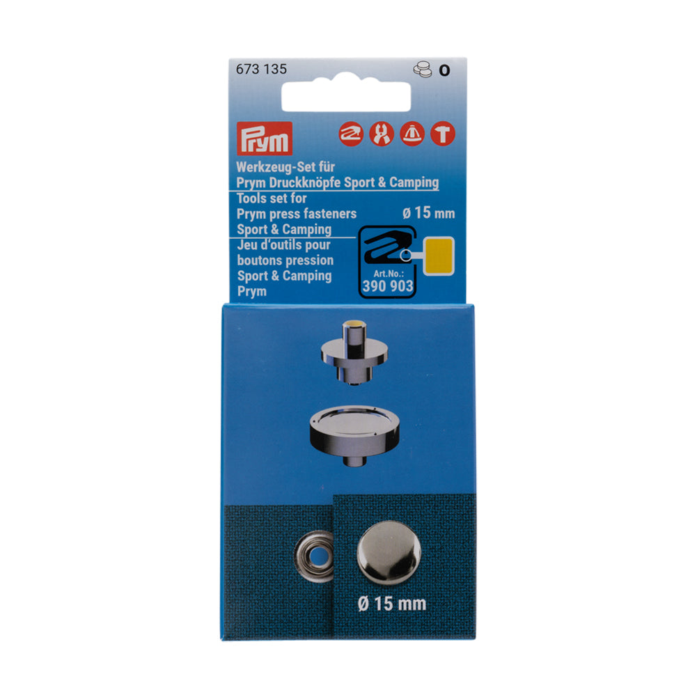 Prym VARIO Creative Tool Set for Sport Press Fasteners -15mm Prym VARIO Creative Tool Set for Sport Press Fasteners -15mm