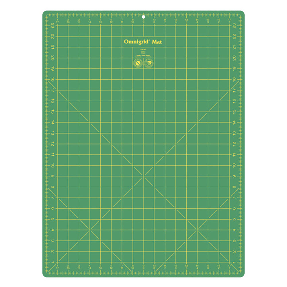 Omnigrid Double-Sided Cutting Mat with Grid - 18" x 24" Omnigrid Double-Sided Cutting Mat with Grid - 18" x 24"