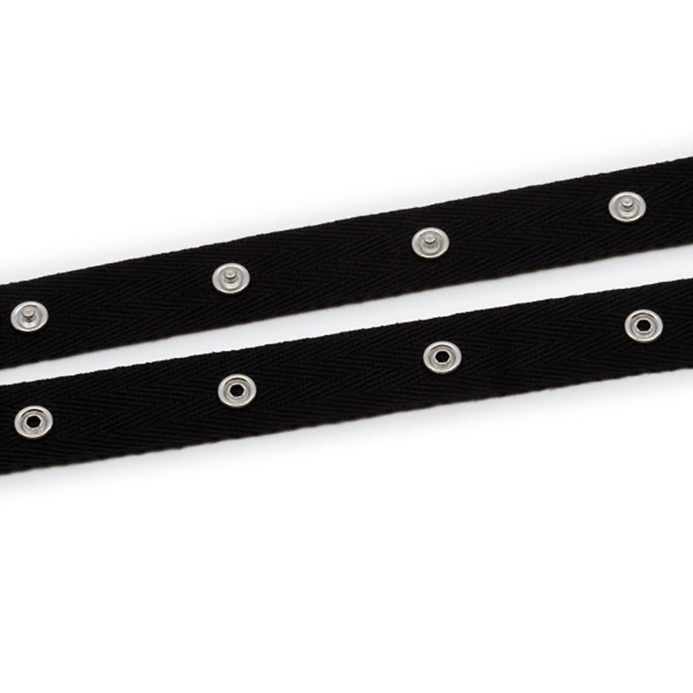 Dritz Snap Tape with Metal Snaps - Black - 8yds Dritz Snap Tape with Metal Snaps - Black - 8yds
