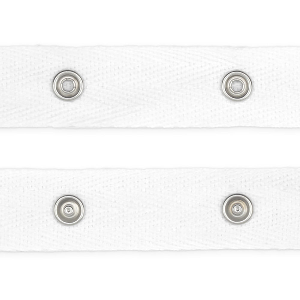 Dritz Snap Tape with Metal Snaps - White - 8yds Dritz Snap Tape with Metal Snaps - White - 8yds
