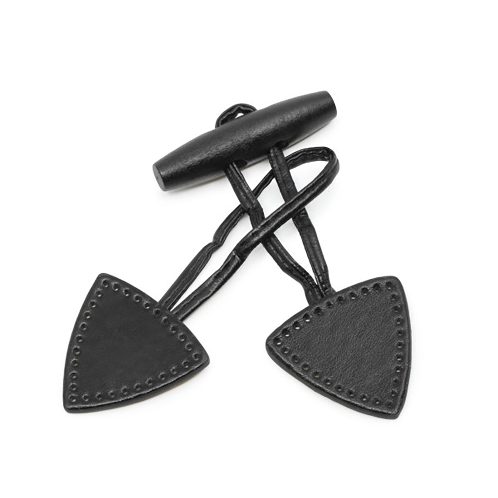 Dritz Sew-On Toggle - Black - Detail Dritz Sew-On Toggle - Black - Detail