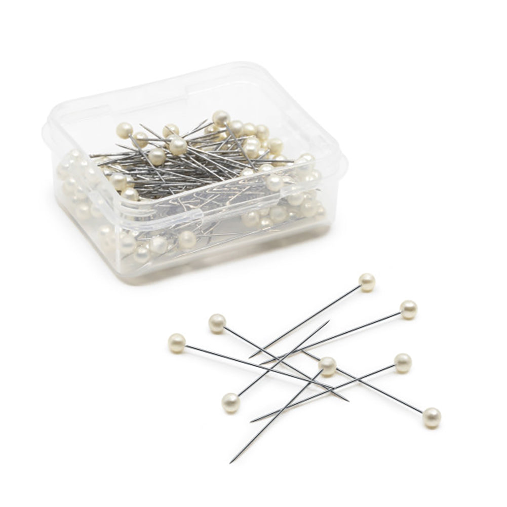 Dritz Long Pearlized Pins - 1.5" White - 100pc Dritz Long Pearlized Pins - 1.5" White - 100pc