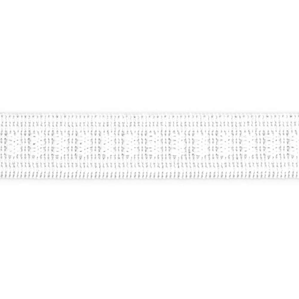 Dritz Ribbed Non-Roll Elastic - White - 0.5" x 30yds Detail Dritz Ribbed Non-Roll Elastic - White - 0.5" x 30yds Detail
