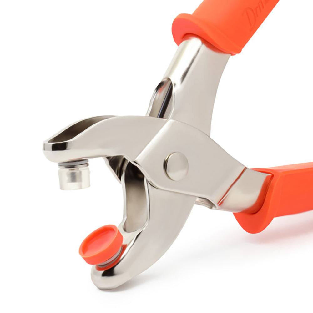 Dritz Plastic Snap Pliers Kit - Orange Detail Dritz Plastic Snap Pliers Kit - Orange Detail