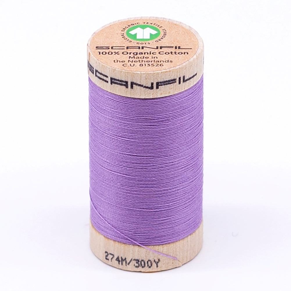 SCANFIL® 30wt Organic Pima Cotton Thread 300 yds - 4812 Regal Orchid SCANFIL® 30wt Organic Pima Cotton Thread 300 yds - 4812 Regal Orchid