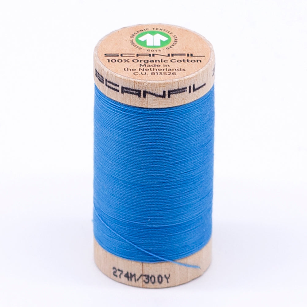 SCANFIL® 30wt Organic Pima Cotton Thread 300 yds - 4867 Swim Cap SCANFIL® 30wt Organic Pima Cotton Thread 300 yds - 4867 Swim Cap