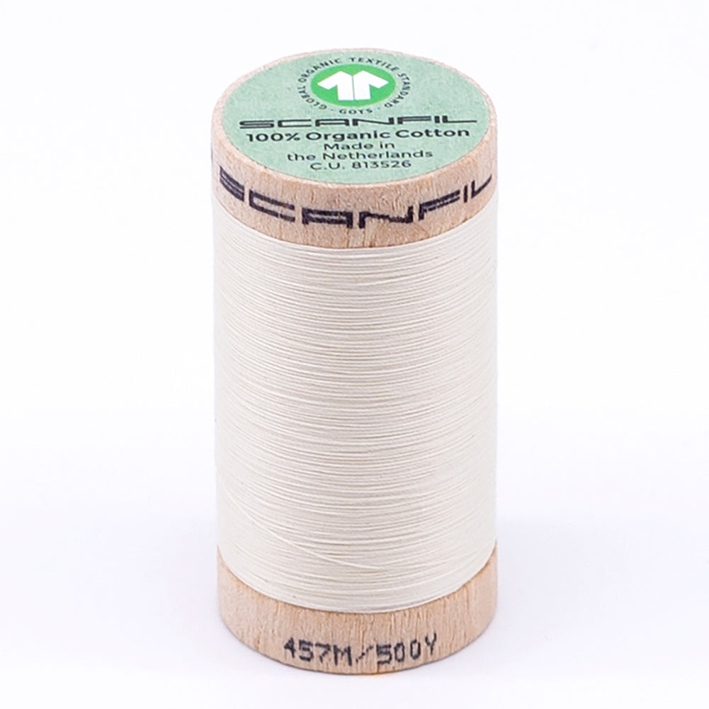 SCANFIL® 50wt Organic Pima Cotton Thread 500 yds - 4852 Solitary Star SCANFIL® 50wt Organic Pima Cotton Thread 500 yds - 4852 Solitary Star