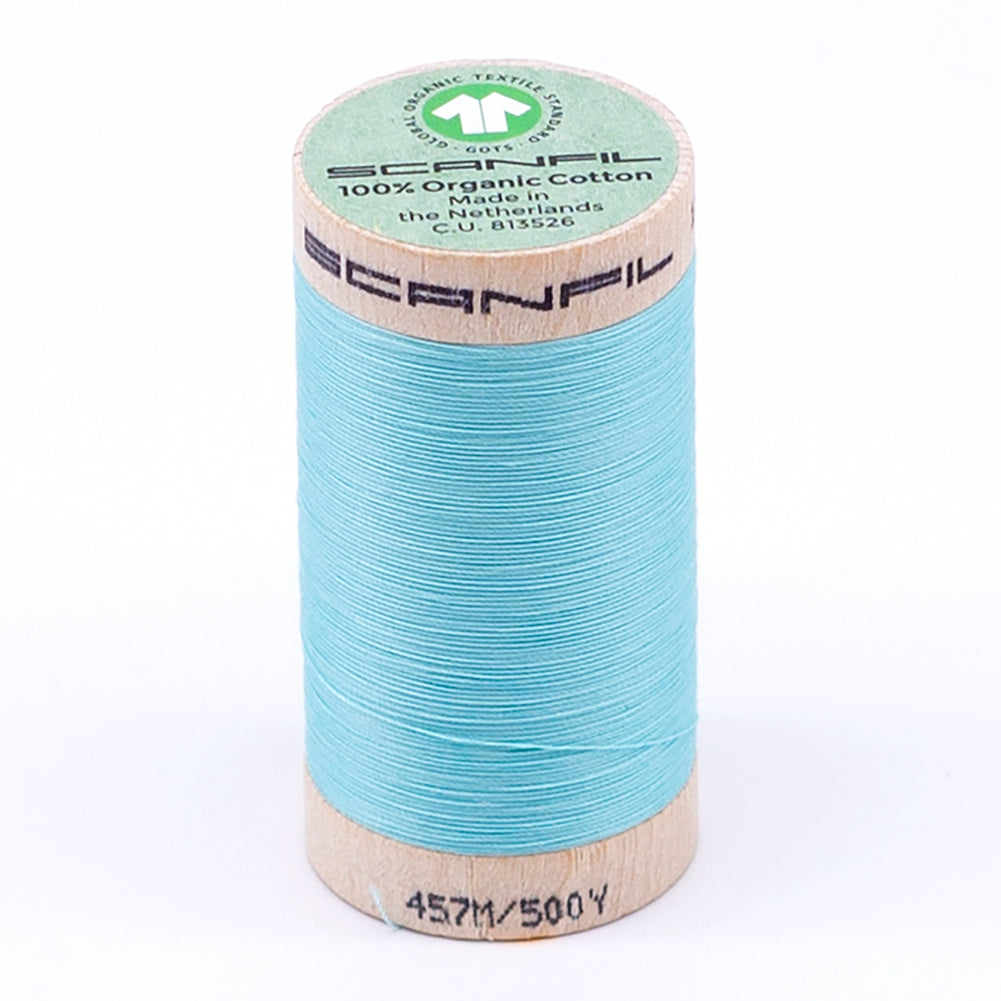 SCANFIL® 50wt Organic Pima Cotton Thread 500 yds - 4869 Limpet Shell SCANFIL® 50wt Organic Pima Cotton Thread 500 yds - 4869 Limpet Shell