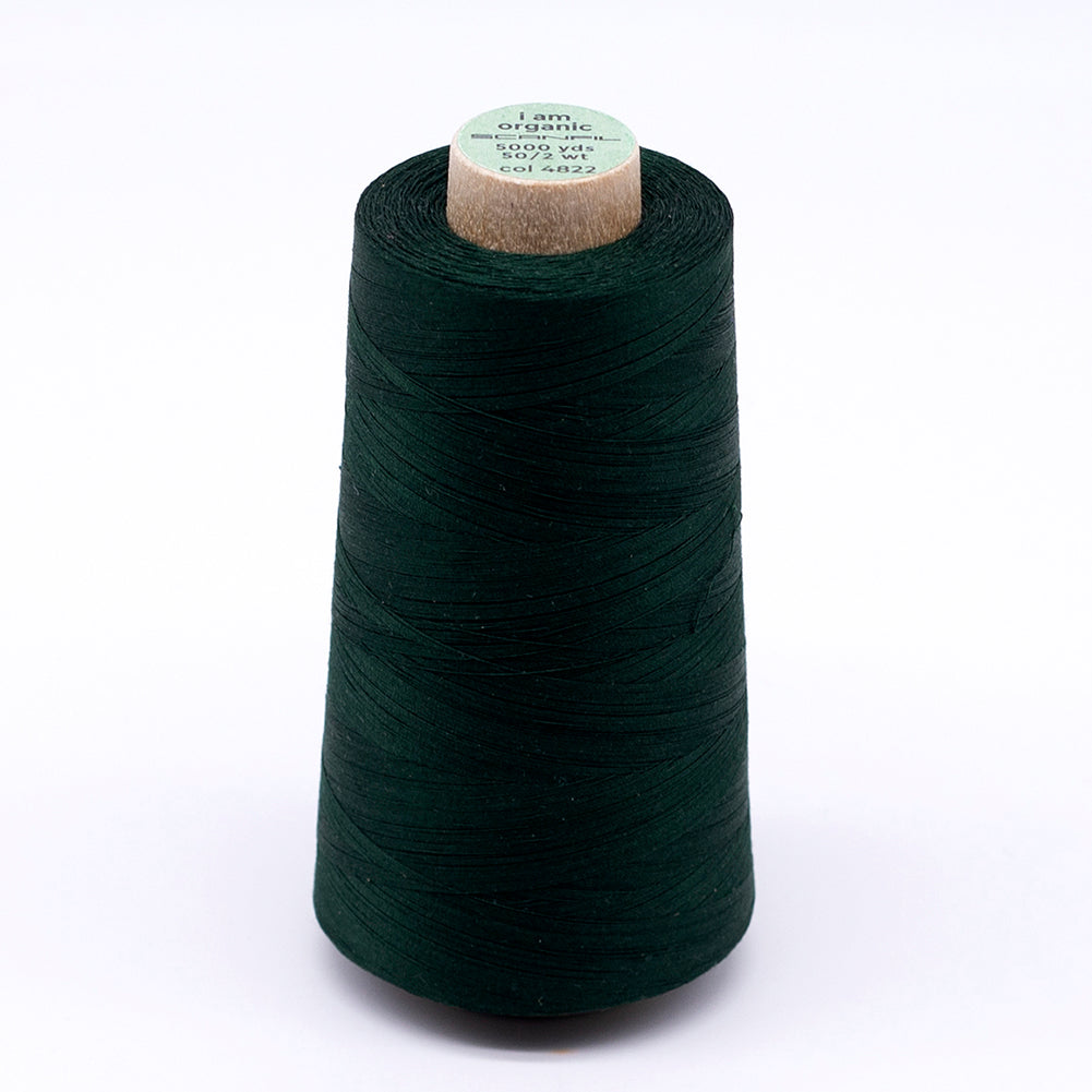 SCANFIL® 50wt Organic Pima Cotton Thread 5000 yd Cones - 4822 Mountain View SCANFIL® 50wt Organic Pima Cotton Thread 5000 yd Cones - 4822 Mountain View