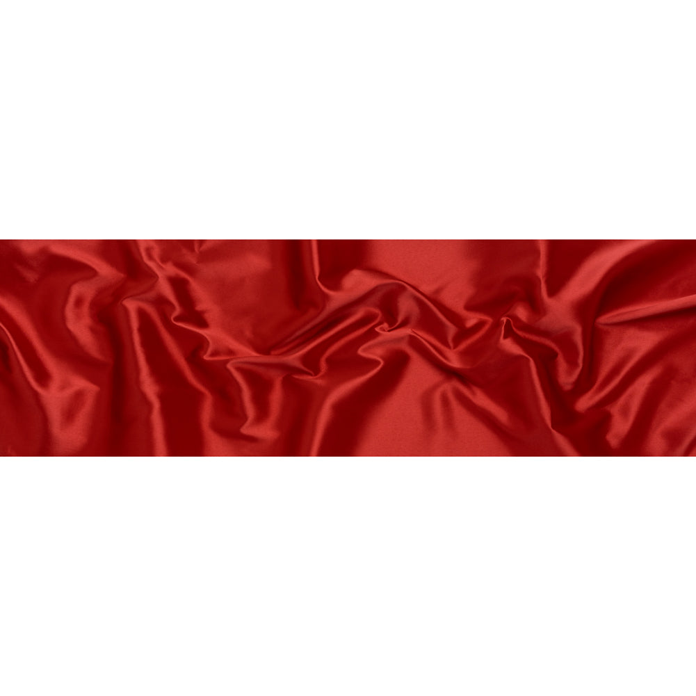 Polyester and Cotton Zibeline - Red Polyester and Cotton Zibeline - Red