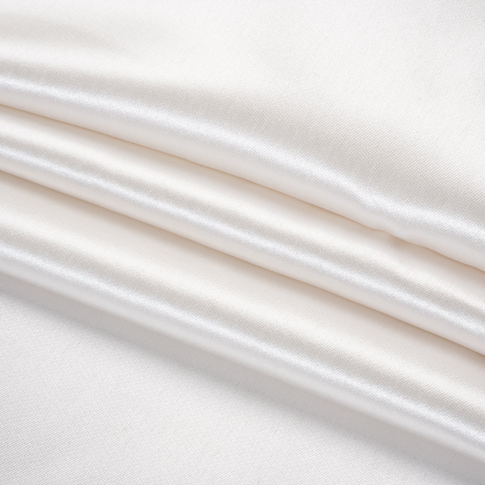Polyester and Cotton Zibeline - Off White - Detail Polyester and Cotton Zibeline - Off White - Detail