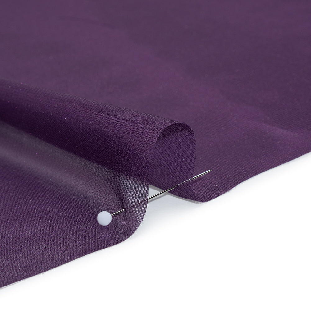 Liquid Sheen Metallic Polyester Chiffon - Purple on Purple - Liquid Sheen Chiffon Collection Full Liquid Sheen Metallic Polyester Chiffon - Purple on Purple - Liquid Sheen Chiffon Collection Full