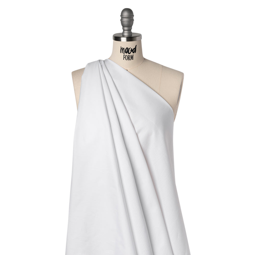 Cotton Shirting - White - Deadstock Drape Cotton Shirting - White - Deadstock Drape